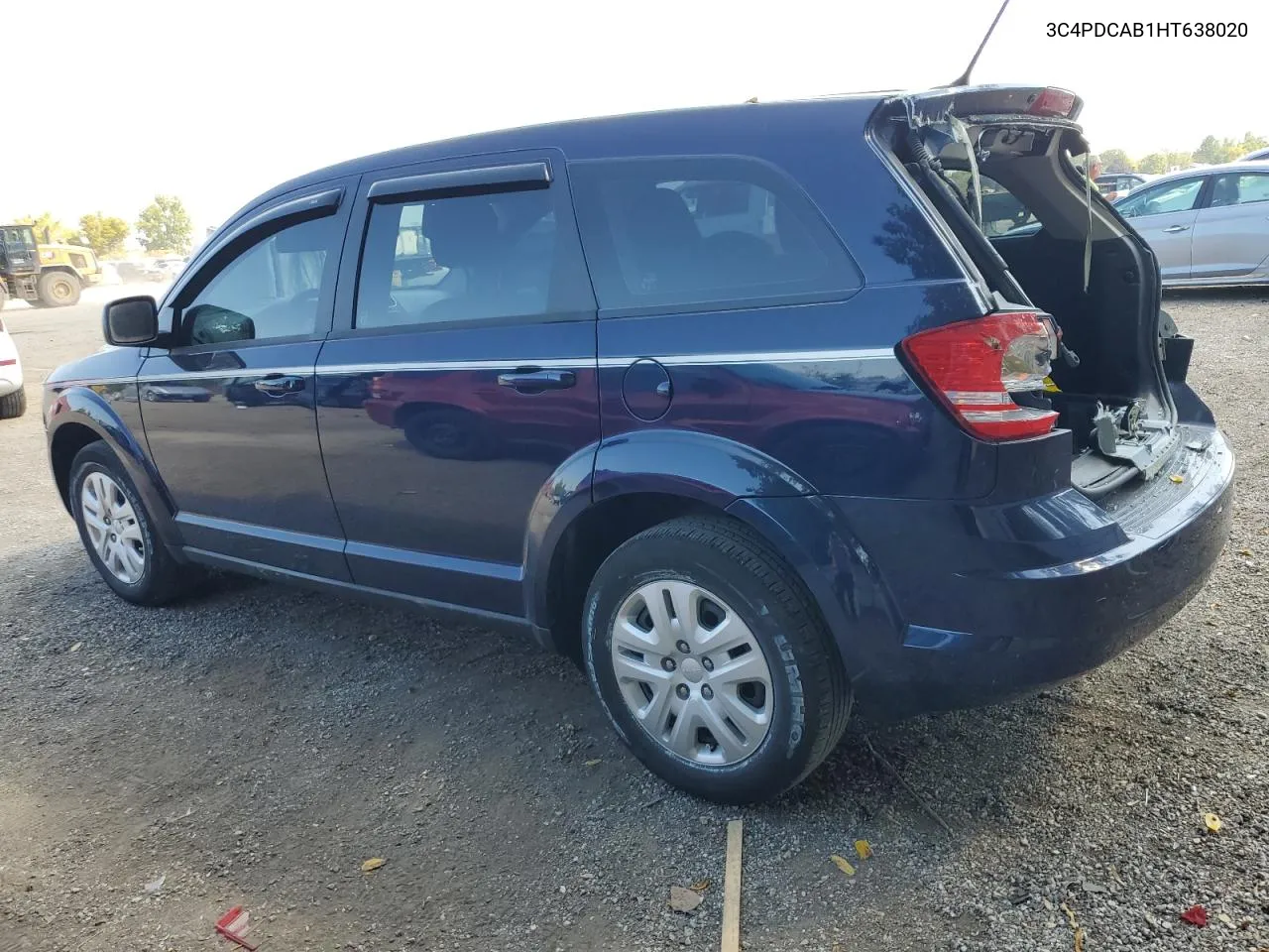 2017 Dodge Journey Se VIN: 3C4PDCAB1HT638020 Lot: 72156944