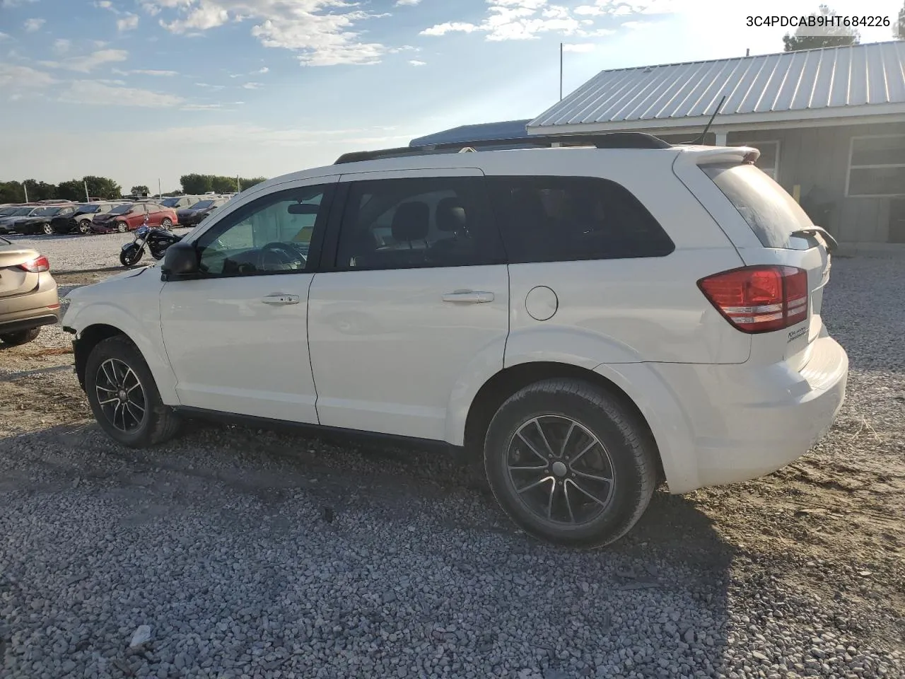 2017 Dodge Journey Se VIN: 3C4PDCAB9HT684226 Lot: 72219014