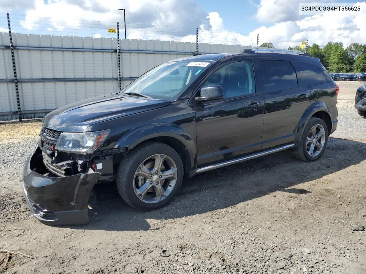 2017 Dodge Journey Crossroad VIN: 3C4PDCGG4HT556625 Lot: 72240454