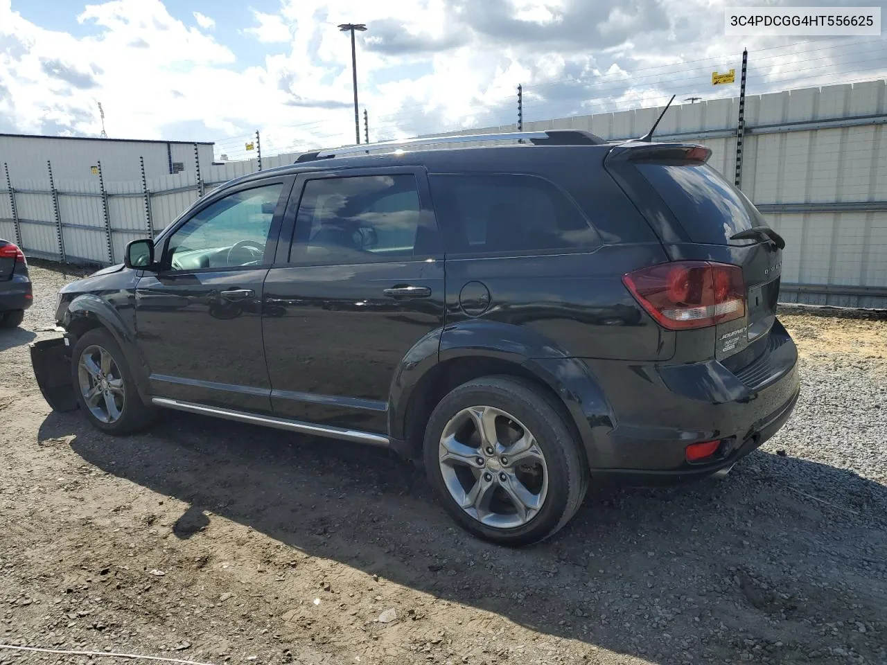 2017 Dodge Journey Crossroad VIN: 3C4PDCGG4HT556625 Lot: 72240454