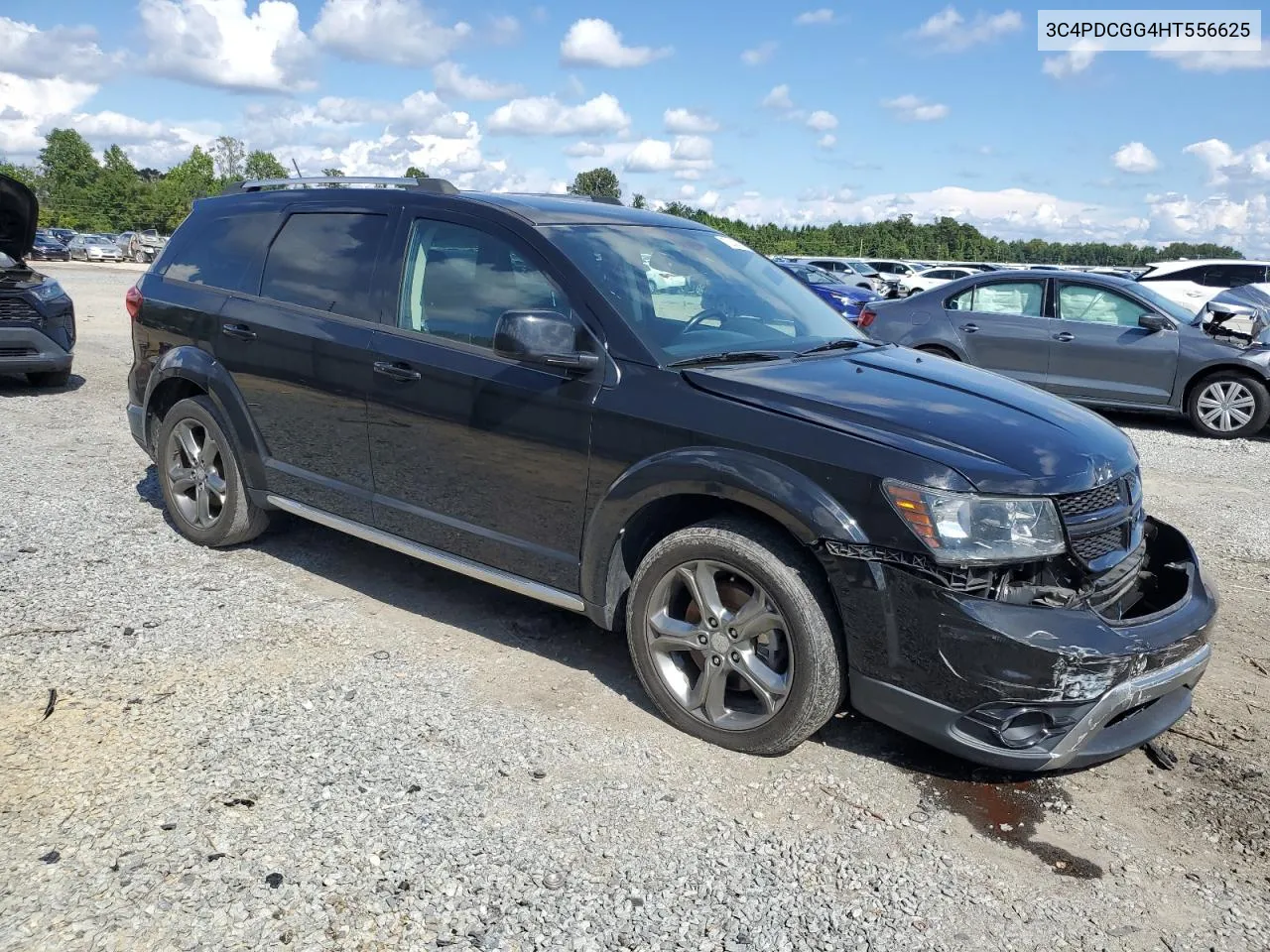 2017 Dodge Journey Crossroad VIN: 3C4PDCGG4HT556625 Lot: 72240454