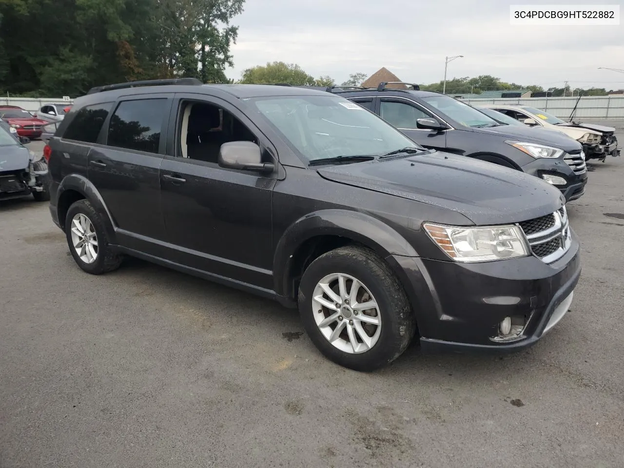 2017 Dodge Journey Sxt VIN: 3C4PDCBG9HT522882 Lot: 72266564