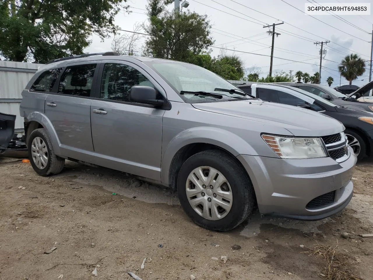 2017 Dodge Journey Se VIN: 3C4PDCAB9HT694853 Lot: 72357704