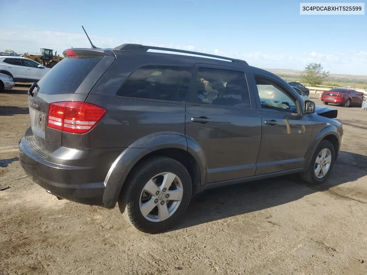 2017 Dodge Journey Se VIN: 3C4PDCABXHT525599 Lot: 72529264