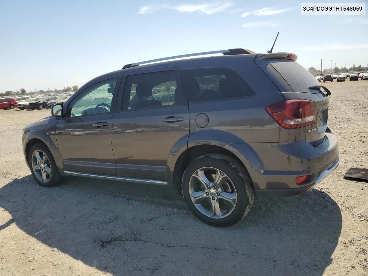 2017 Dodge Journey Crossroad VIN: 3C4PDCGG1HT548059 Lot: 72731304