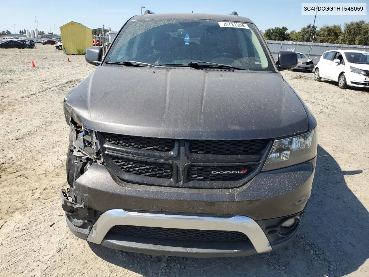 2017 Dodge Journey Crossroad VIN: 3C4PDCGG1HT548059 Lot: 72731304