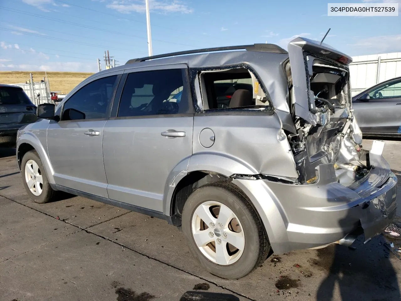 2017 Dodge Journey Se VIN: 3C4PDDAG0HT527539 Lot: 72854754