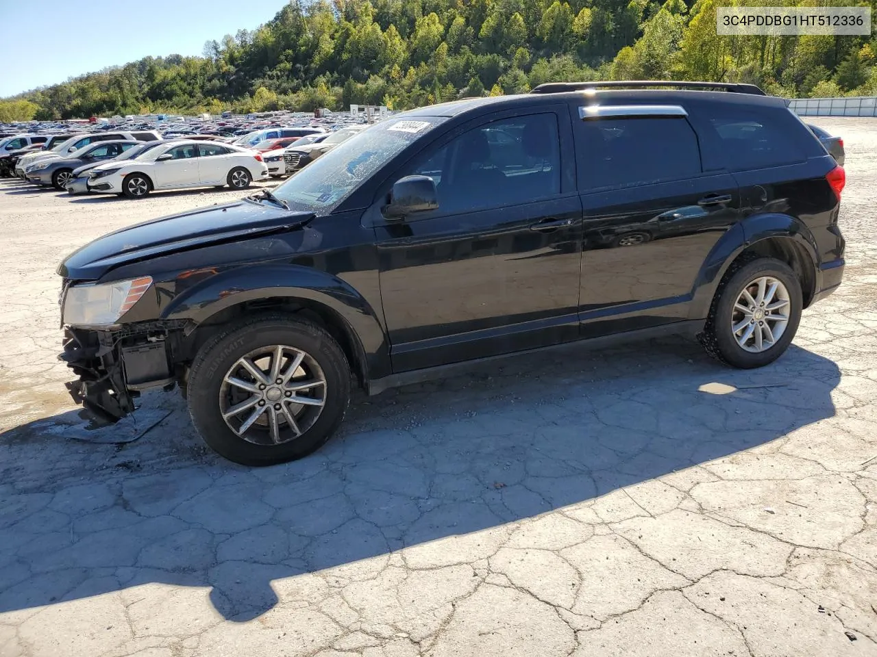 2017 Dodge Journey Sxt VIN: 3C4PDDBG1HT512336 Lot: 72988444