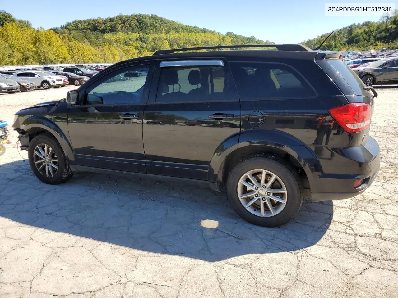 2017 Dodge Journey Sxt VIN: 3C4PDDBG1HT512336 Lot: 72988444