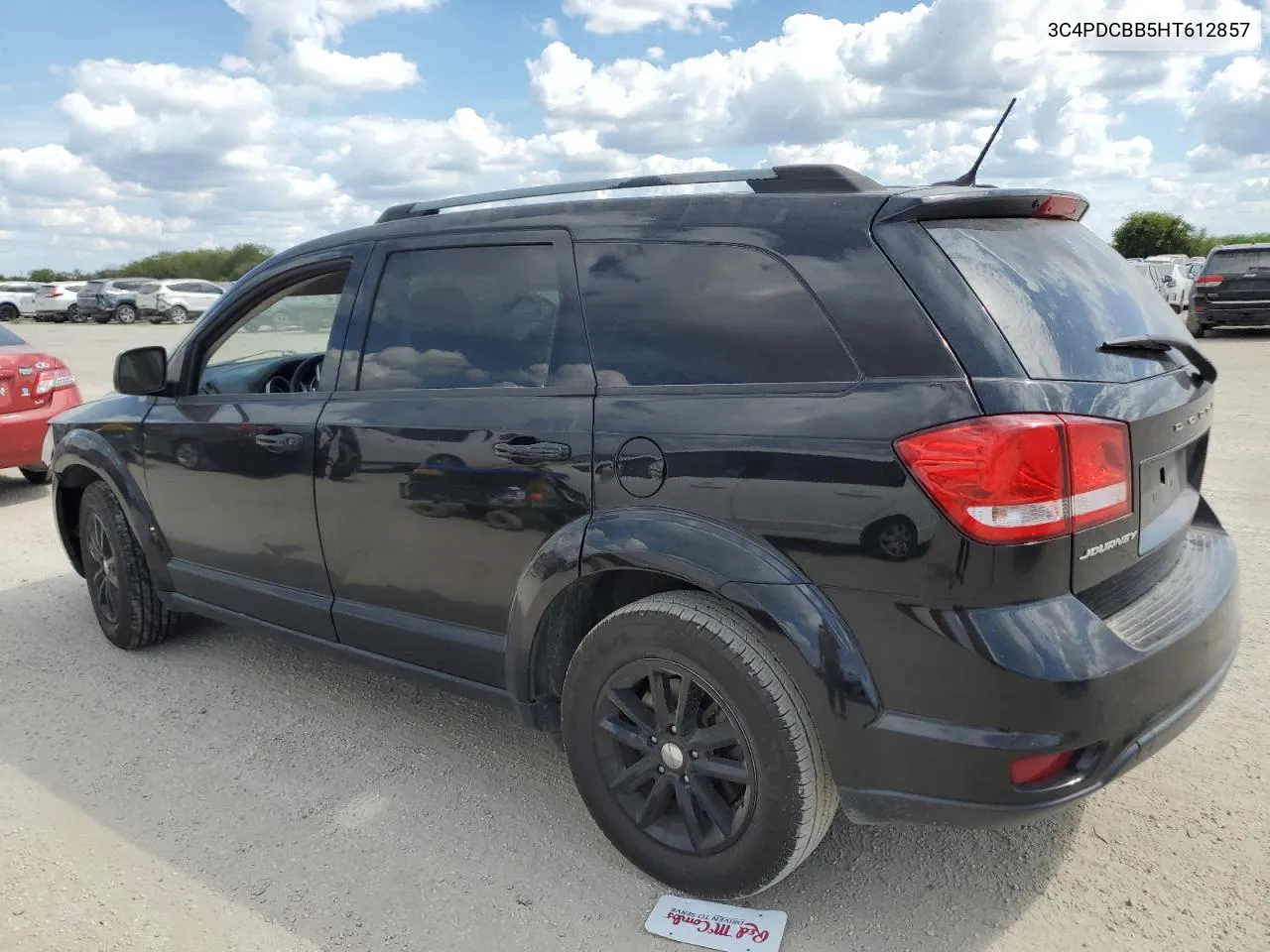 2017 Dodge Journey Sxt VIN: 3C4PDCBB5HT612857 Lot: 73026564