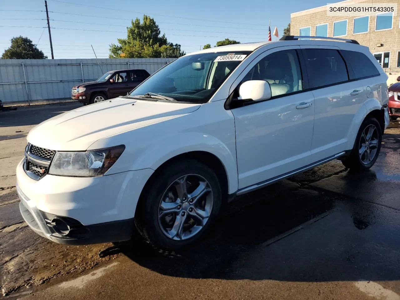 2017 Dodge Journey Crossroad VIN: 3C4PDDGG1HT543305 Lot: 73055014