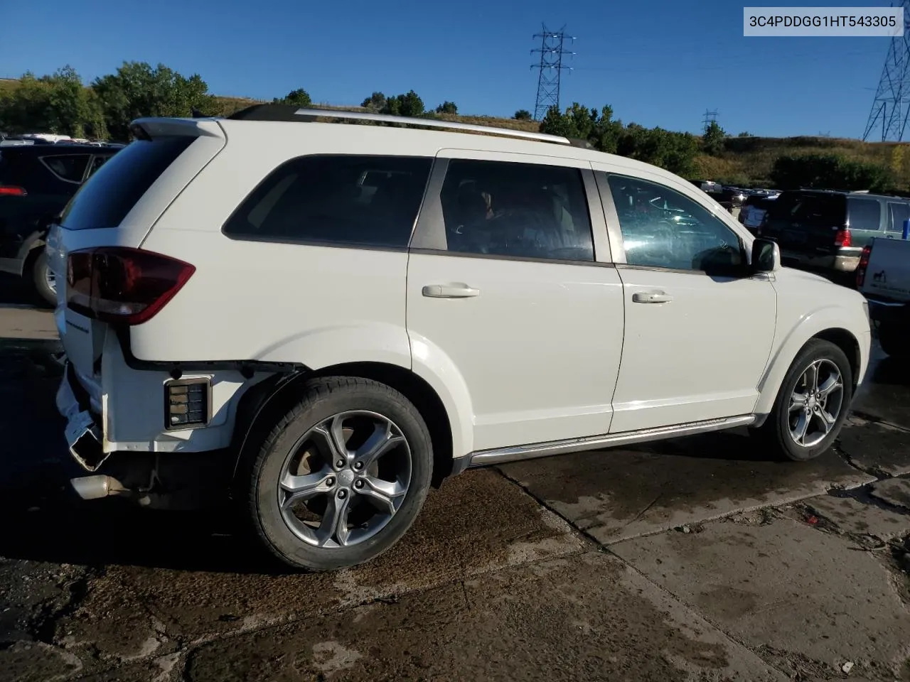 2017 Dodge Journey Crossroad VIN: 3C4PDDGG1HT543305 Lot: 73055014