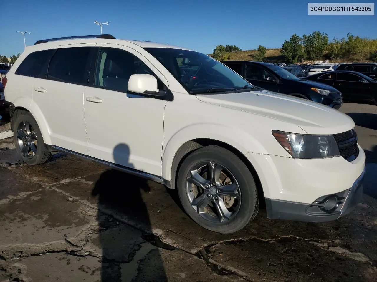 2017 Dodge Journey Crossroad VIN: 3C4PDDGG1HT543305 Lot: 73055014