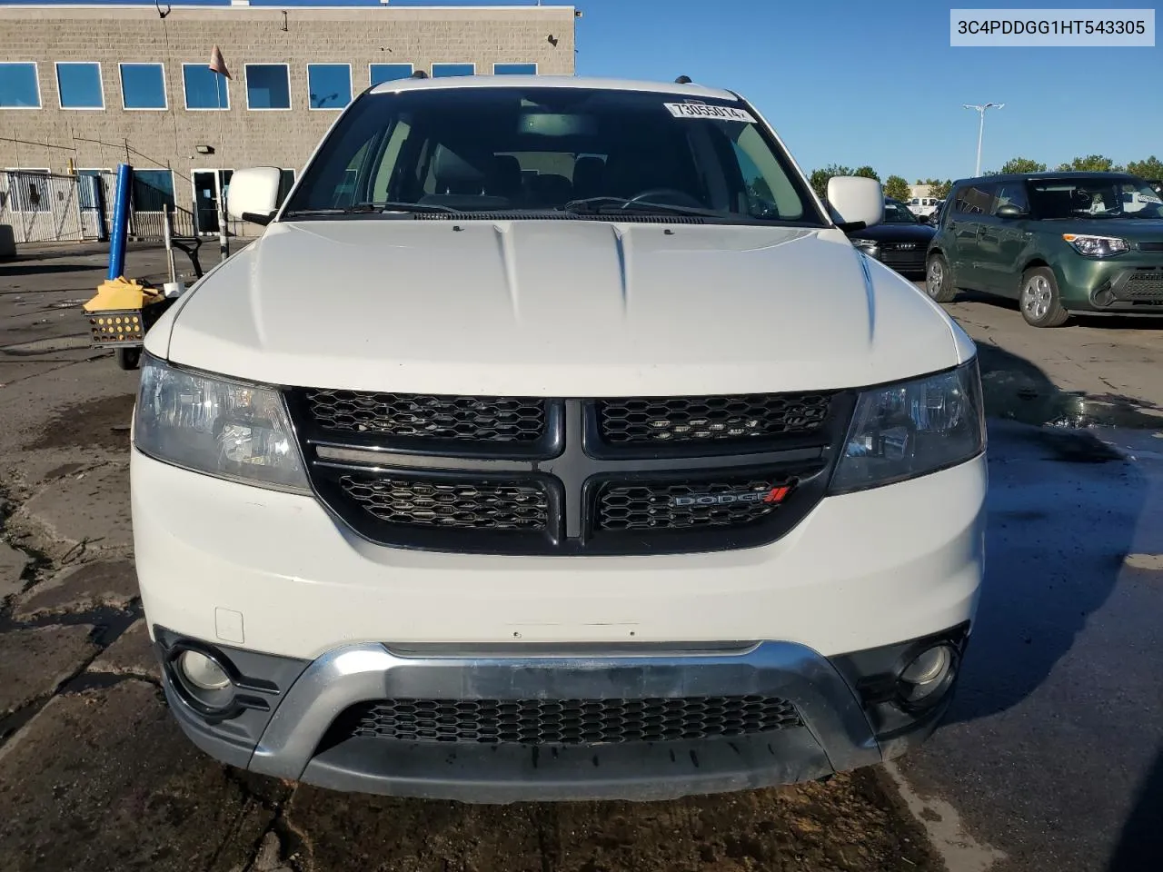 2017 Dodge Journey Crossroad VIN: 3C4PDDGG1HT543305 Lot: 73055014