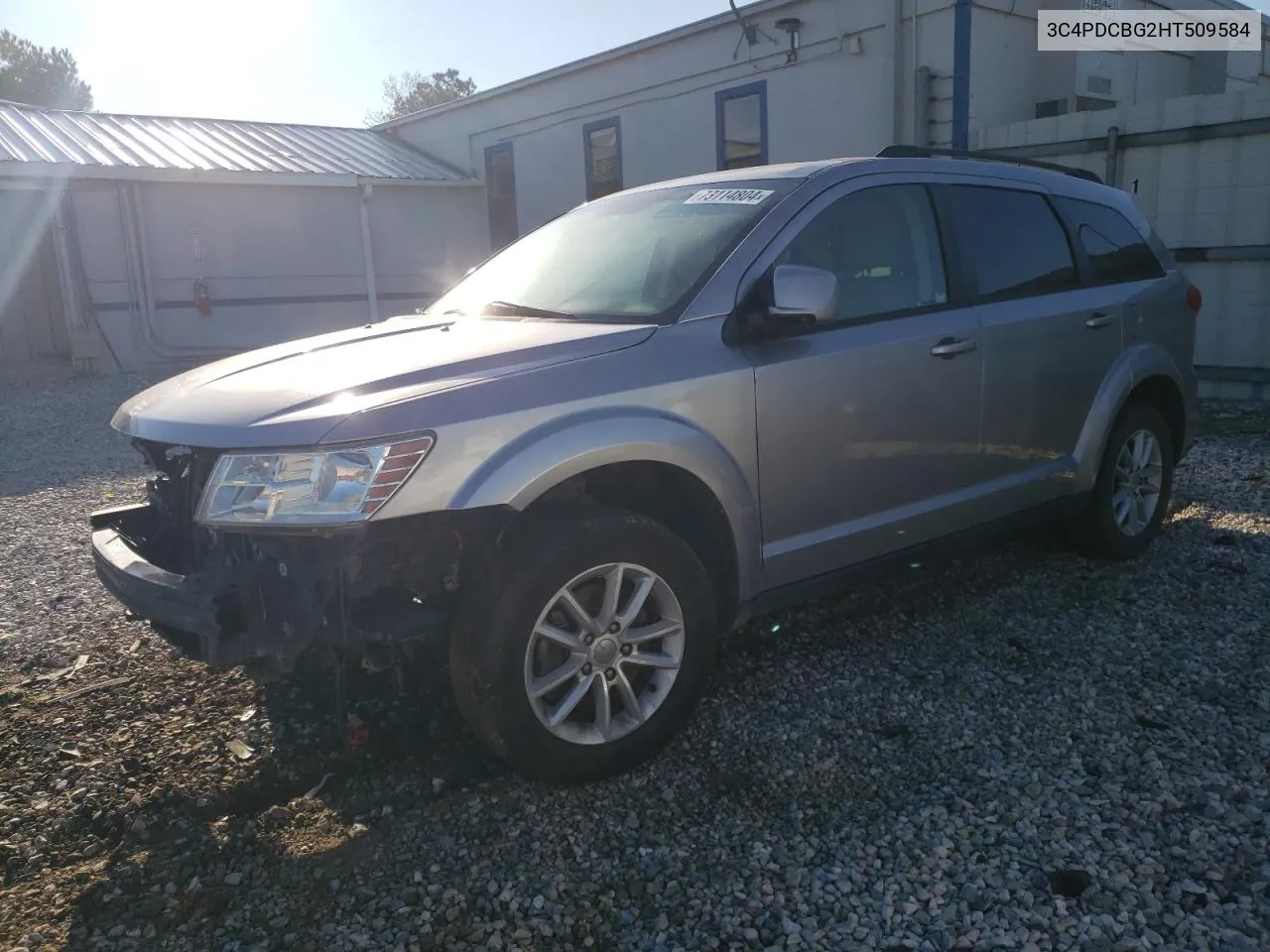 2017 Dodge Journey Sxt VIN: 3C4PDCBG2HT509584 Lot: 73114804