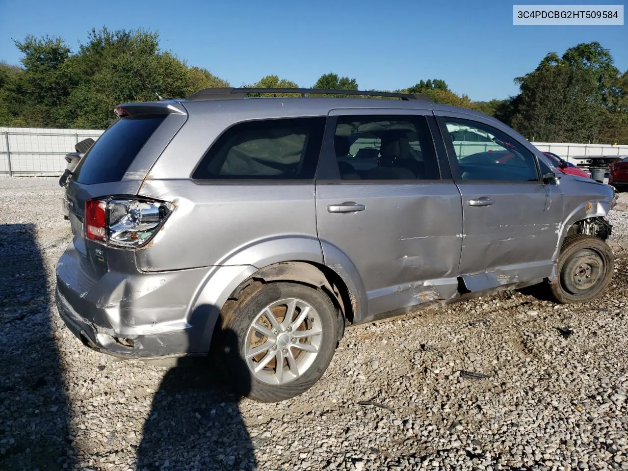 2017 Dodge Journey Sxt VIN: 3C4PDCBG2HT509584 Lot: 73114804