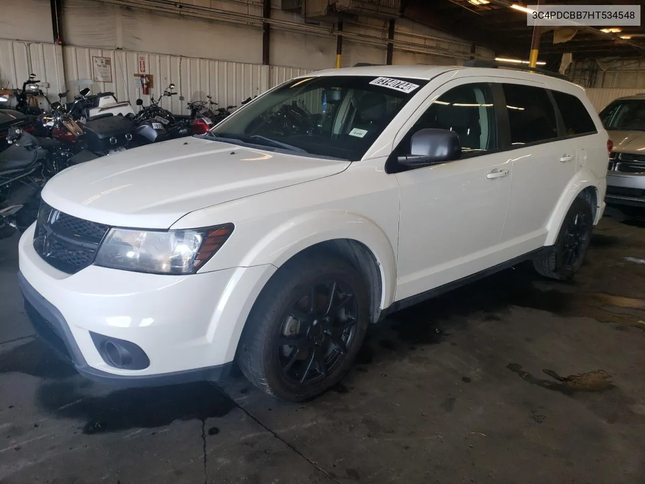 2017 Dodge Journey Sxt VIN: 3C4PDCBB7HT534548 Lot: 73140744