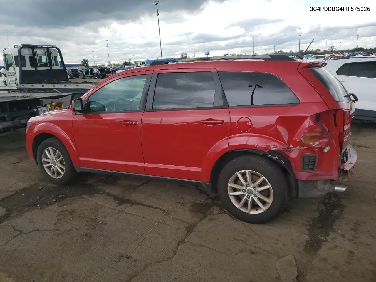 2017 Dodge Journey Sxt VIN: 3C4PDDBG4HT575026 Lot: 73141134