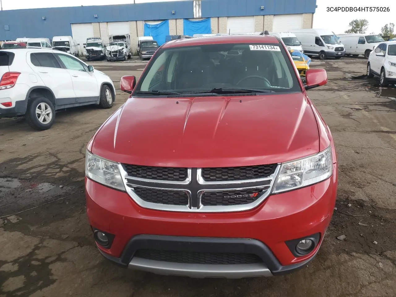 2017 Dodge Journey Sxt VIN: 3C4PDDBG4HT575026 Lot: 73141134