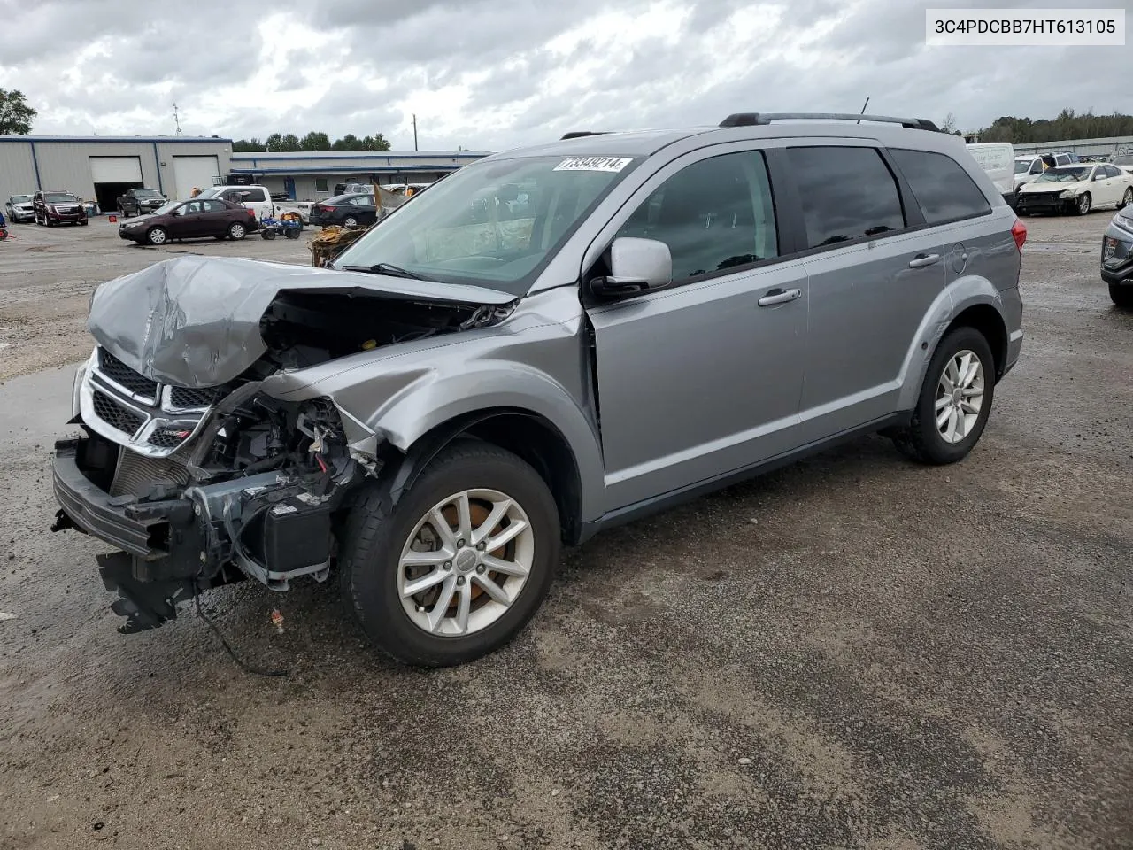 2017 Dodge Journey Sxt VIN: 3C4PDCBB7HT613105 Lot: 73349214