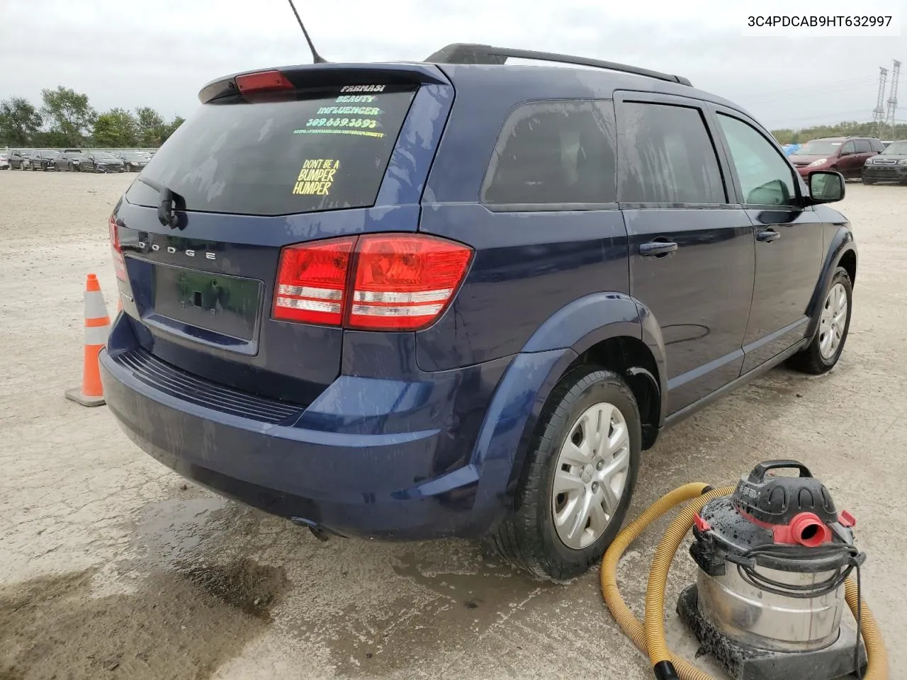 2017 Dodge Journey Se VIN: 3C4PDCAB9HT632997 Lot: 73416124