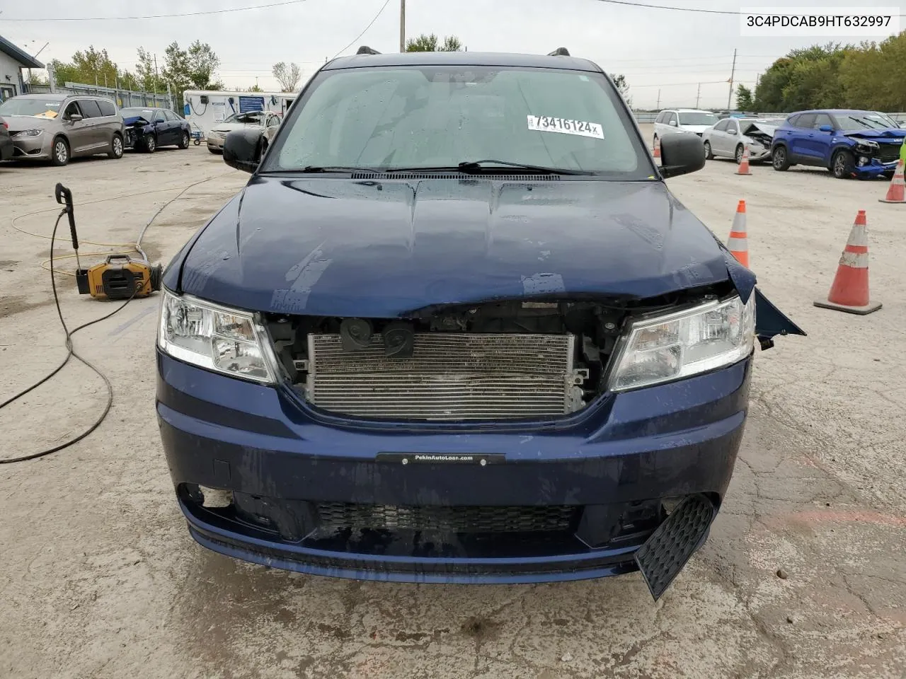 2017 Dodge Journey Se VIN: 3C4PDCAB9HT632997 Lot: 73416124