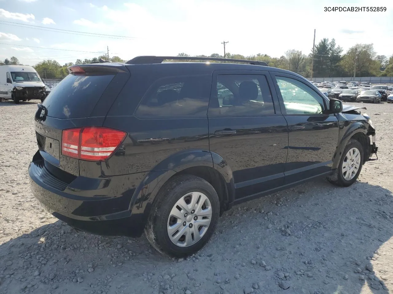 2017 Dodge Journey Se VIN: 3C4PDCAB2HT552859 Lot: 73464504