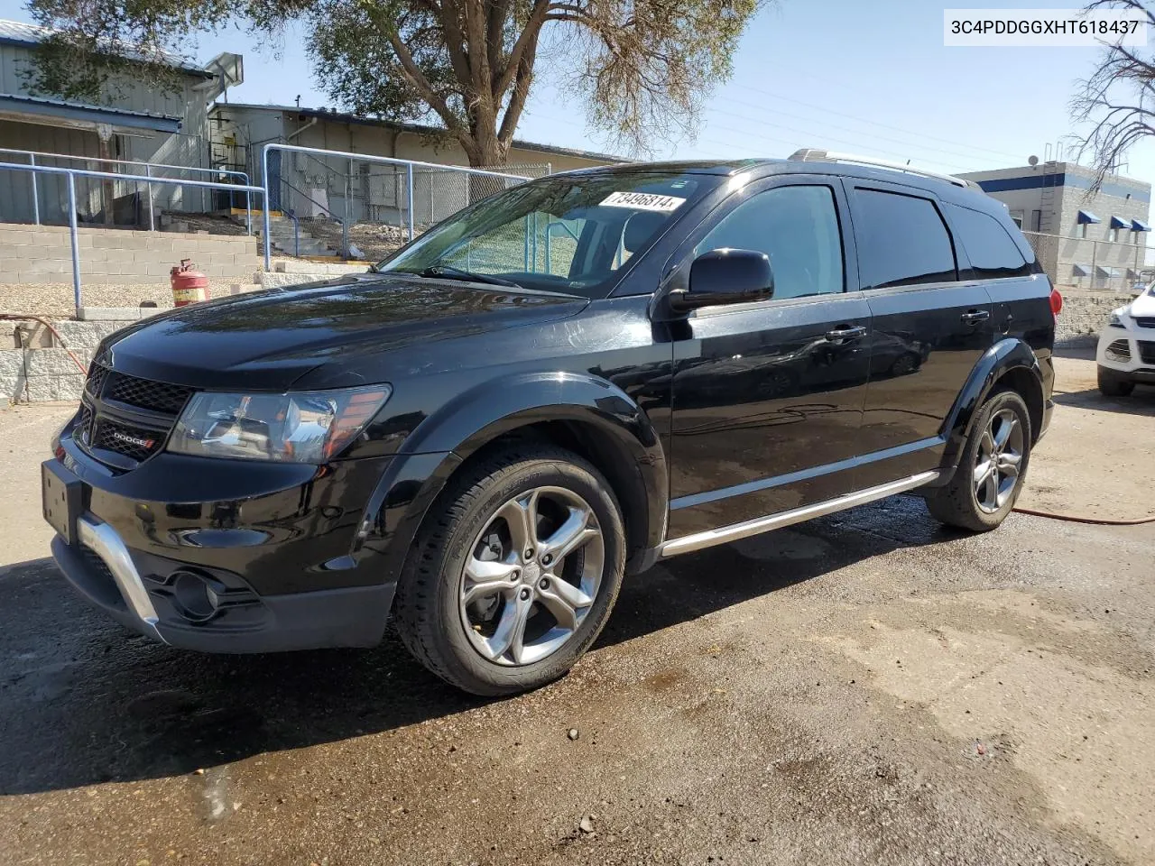 2017 Dodge Journey Crossroad VIN: 3C4PDDGGXHT618437 Lot: 73496814