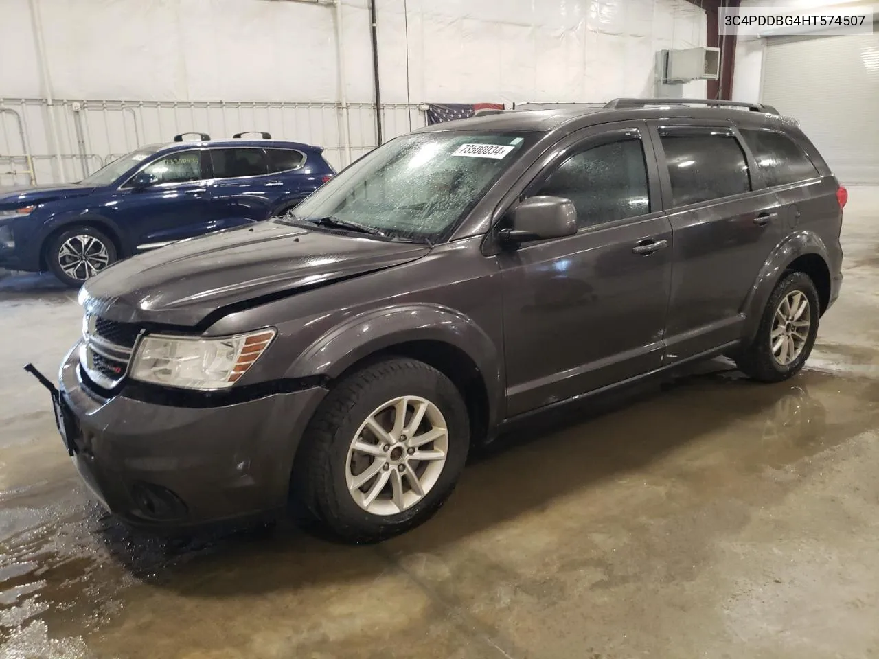 2017 Dodge Journey Sxt VIN: 3C4PDDBG4HT574507 Lot: 73500034