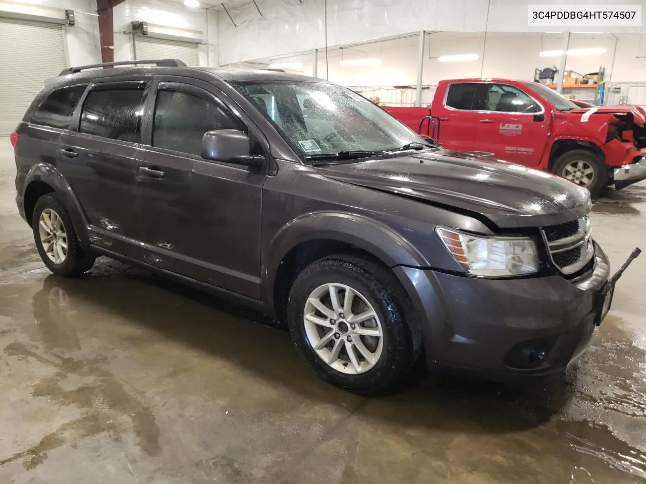 2017 Dodge Journey Sxt VIN: 3C4PDDBG4HT574507 Lot: 73500034