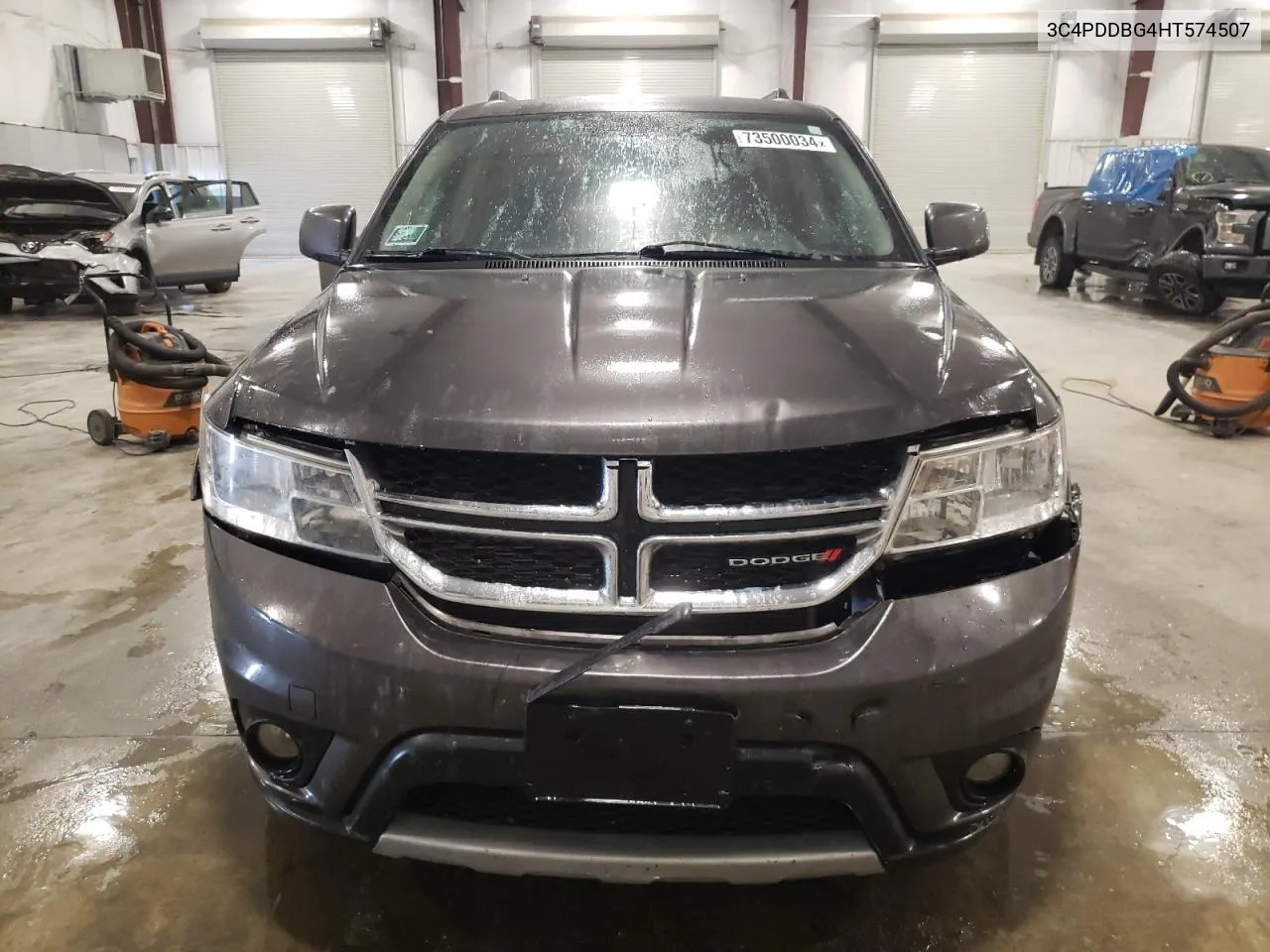 2017 Dodge Journey Sxt VIN: 3C4PDDBG4HT574507 Lot: 73500034