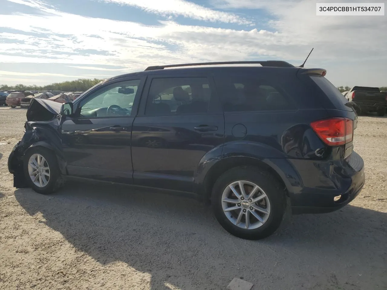 2017 Dodge Journey Sxt VIN: 3C4PDCBB1HT534707 Lot: 73519284