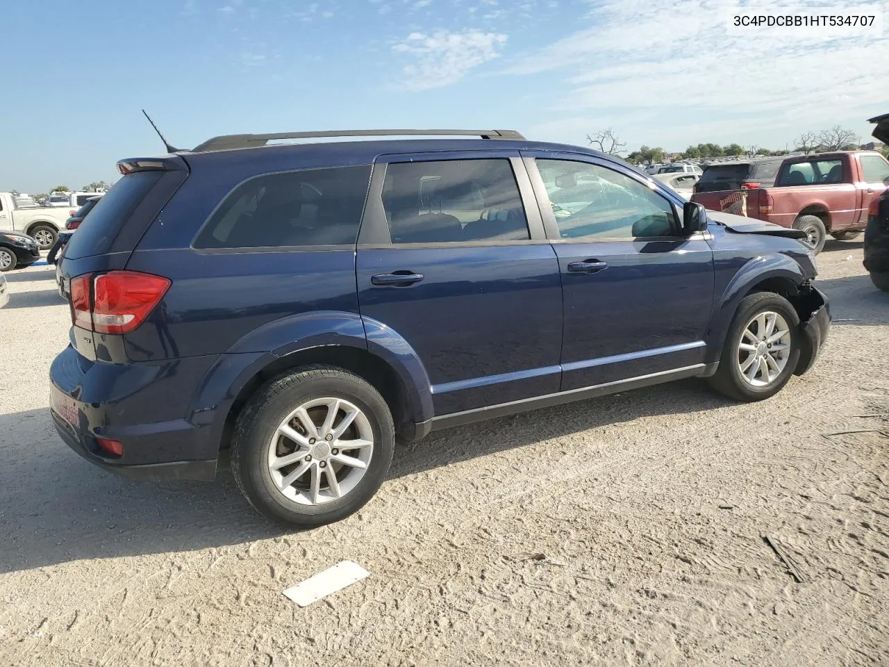 2017 Dodge Journey Sxt VIN: 3C4PDCBB1HT534707 Lot: 73519284