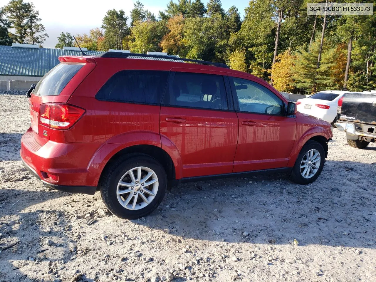 2017 Dodge Journey Sxt VIN: 3C4PDCBG1HT533973 Lot: 73546114