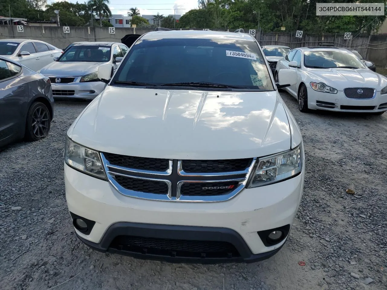 2017 Dodge Journey Sxt VIN: 3C4PDCBG6HT544144 Lot: 73584694