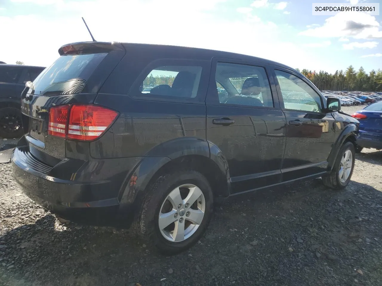 2017 Dodge Journey Se VIN: 3C4PDCAB9HT558061 Lot: 73630534