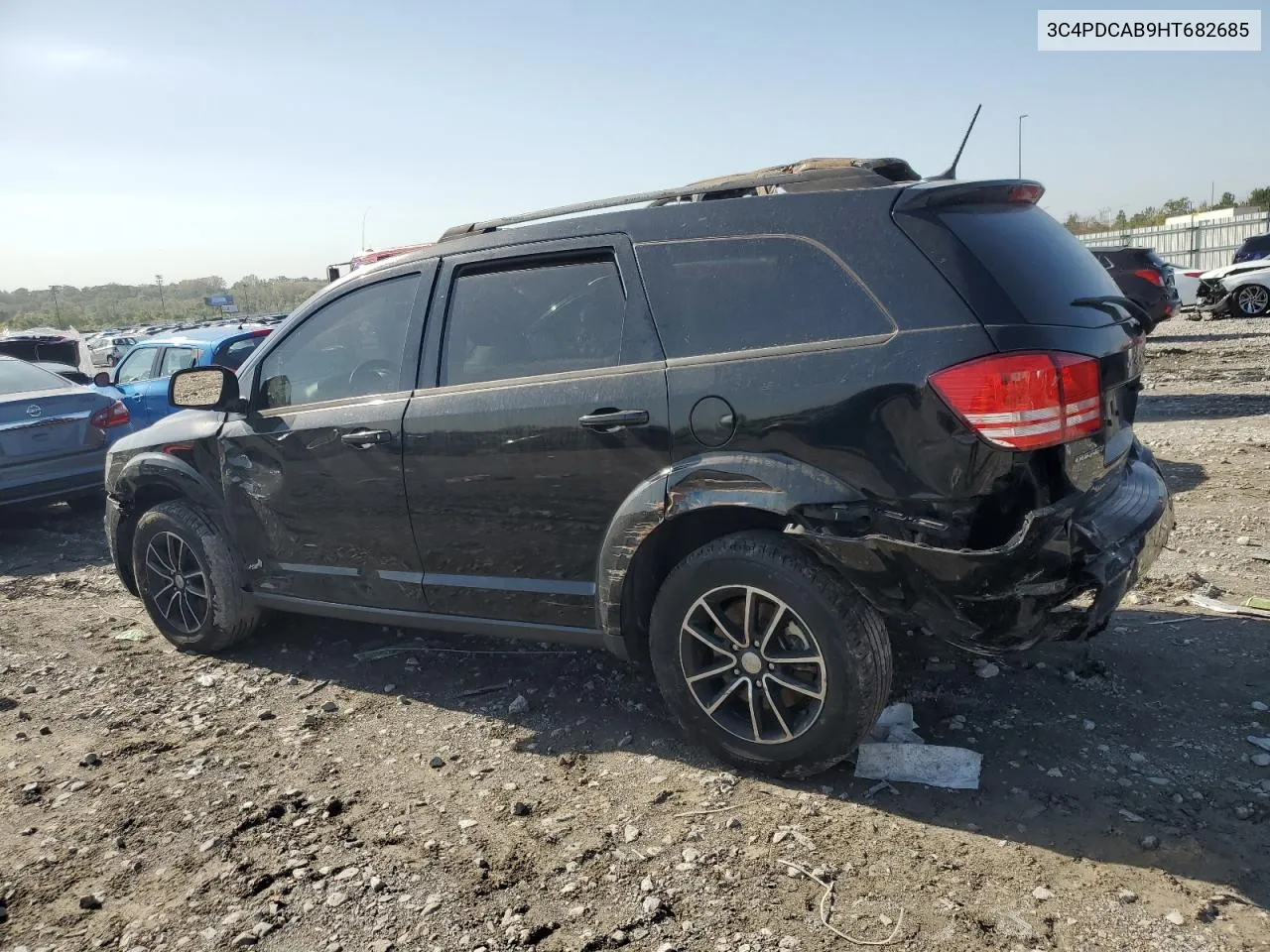 2017 Dodge Journey Se VIN: 3C4PDCAB9HT682685 Lot: 73654864