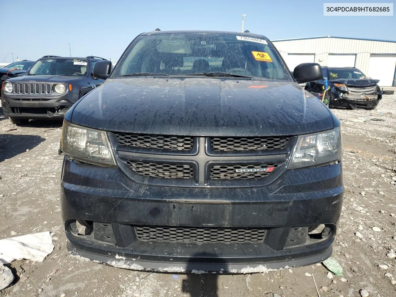 2017 Dodge Journey Se VIN: 3C4PDCAB9HT682685 Lot: 73654864