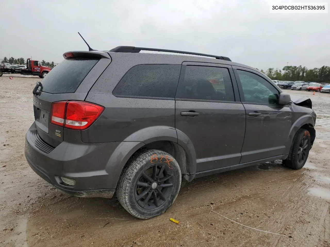 2017 Dodge Journey Sxt VIN: 3C4PDCBG2HT536395 Lot: 73708164