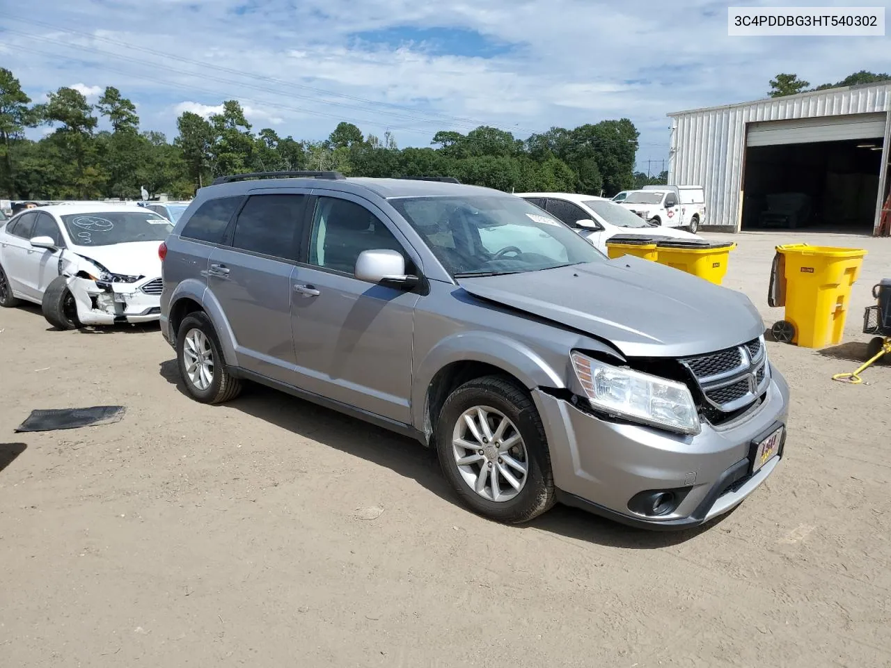 2017 Dodge Journey Sxt VIN: 3C4PDDBG3HT540302 Lot: 73750154