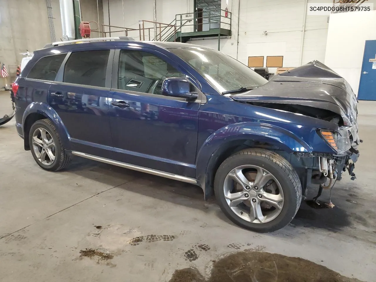 2017 Dodge Journey Crossroad VIN: 3C4PDDGG8HT579735 Lot: 73824534