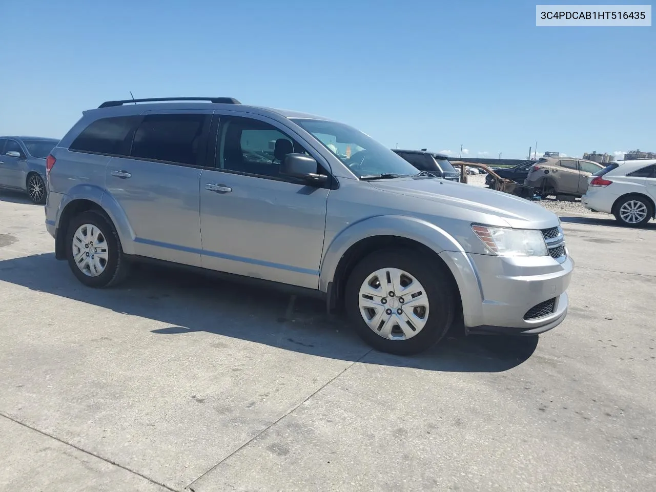 2017 Dodge Journey Se VIN: 3C4PDCAB1HT516435 Lot: 73967404