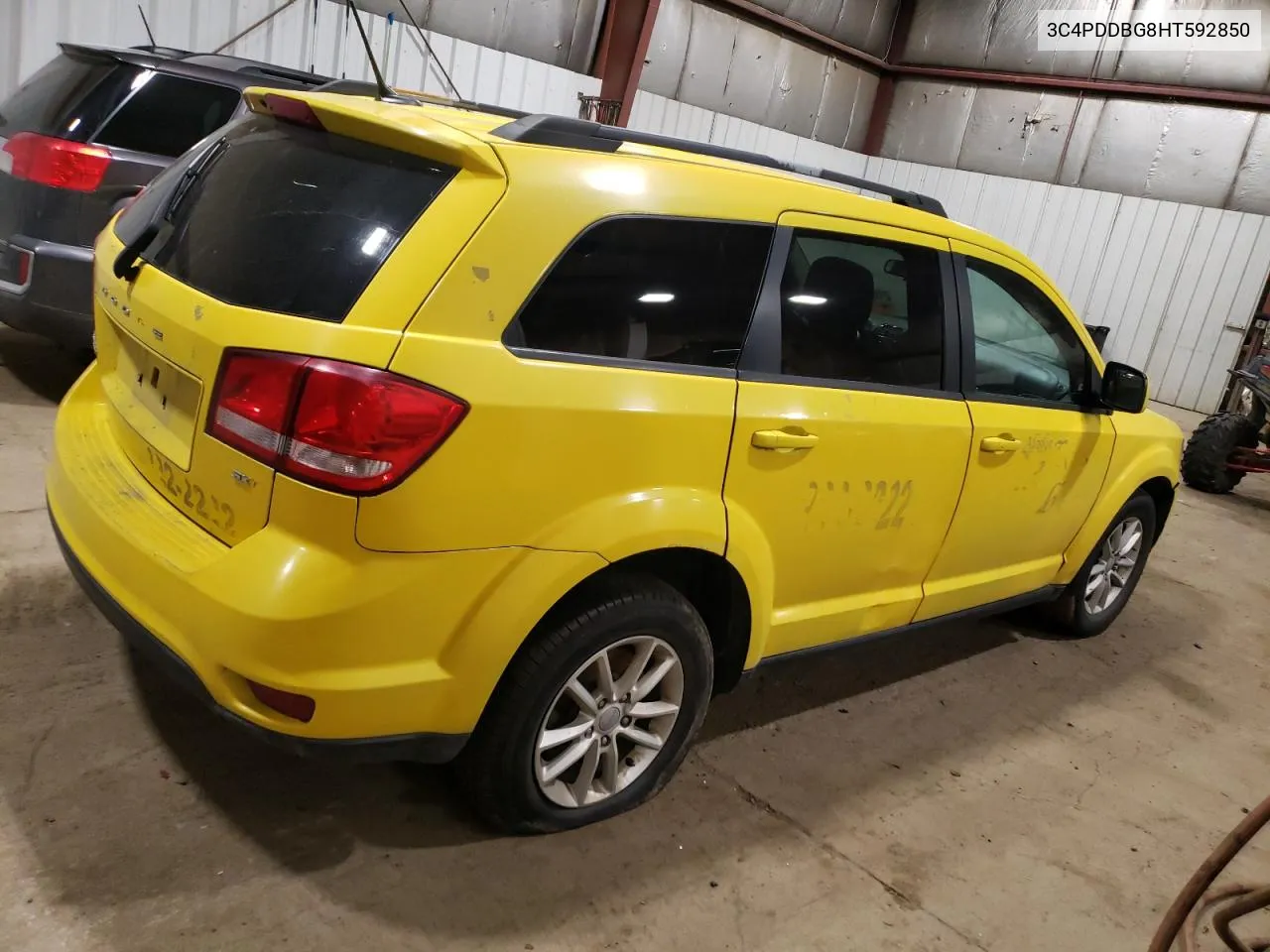 2017 Dodge Journey Sxt VIN: 3C4PDDBG8HT592850 Lot: 74149044