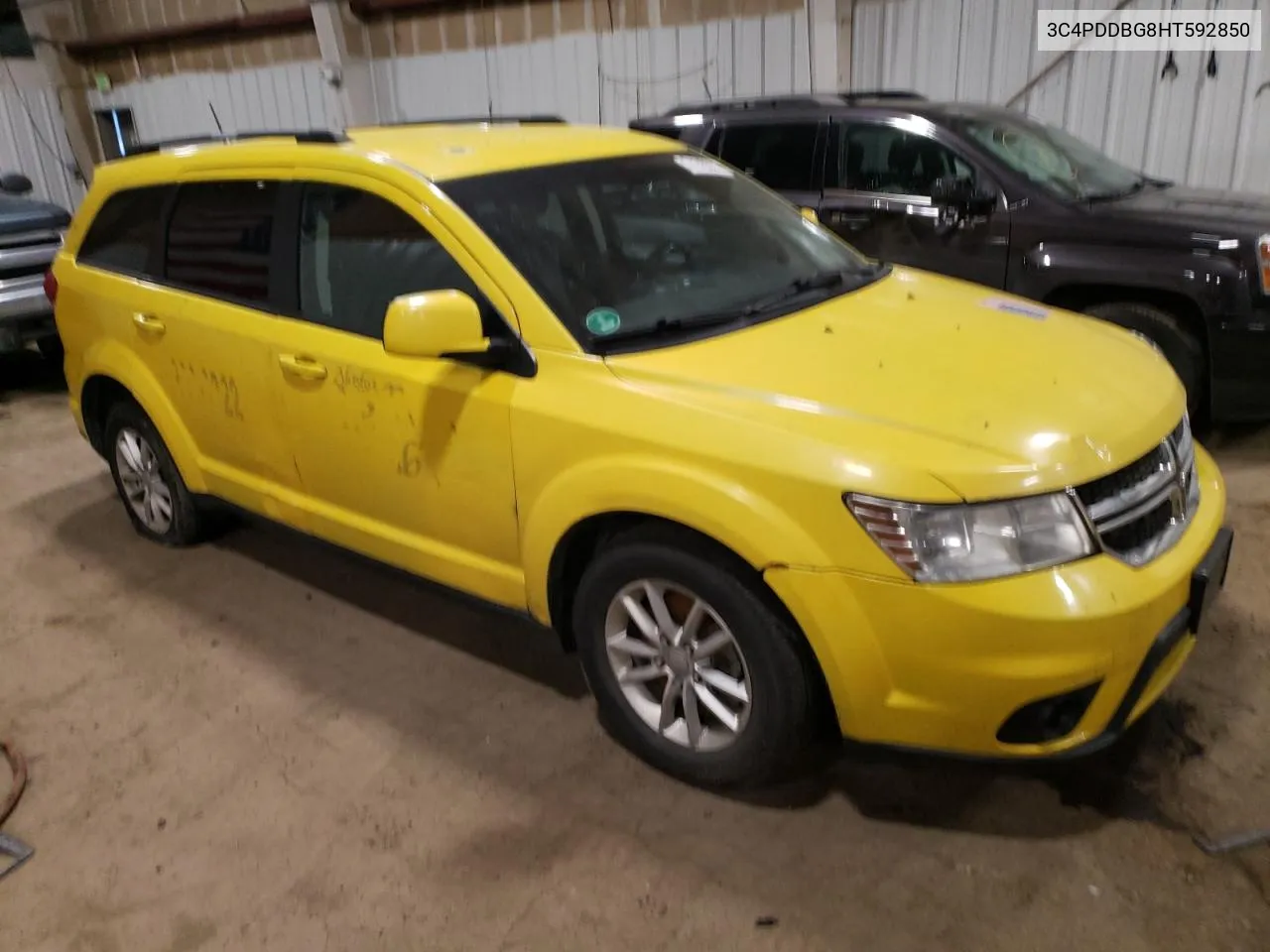 2017 Dodge Journey Sxt VIN: 3C4PDDBG8HT592850 Lot: 74149044