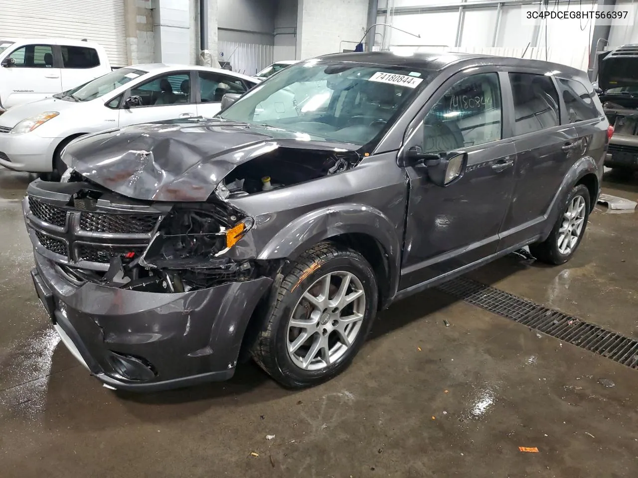 2017 Dodge Journey Gt VIN: 3C4PDCEG8HT566397 Lot: 74180844