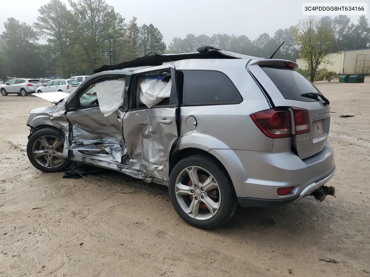 2017 Dodge Journey Crossroad VIN: 3C4PDDGG8HT634166 Lot: 74237004