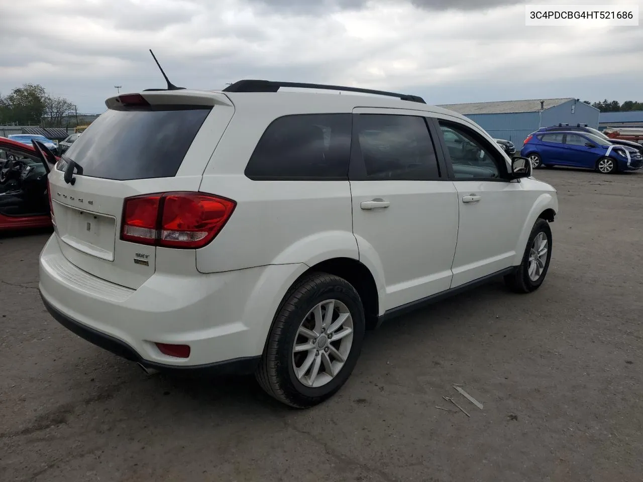 2017 Dodge Journey Sxt VIN: 3C4PDCBG4HT521686 Lot: 74322084