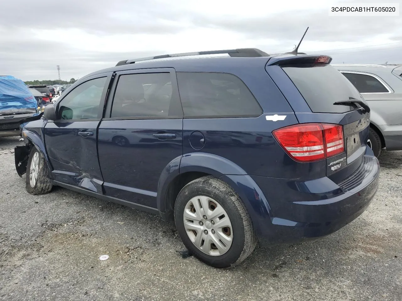 2017 Dodge Journey Se VIN: 3C4PDCAB1HT605020 Lot: 74345394