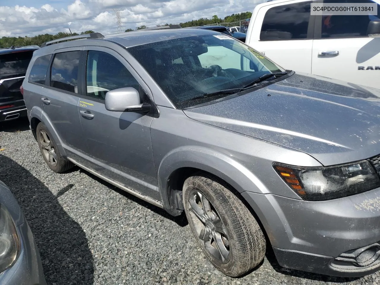 2017 Dodge Journey Crossroad VIN: 3C4PDCGG0HT613841 Lot: 74430014