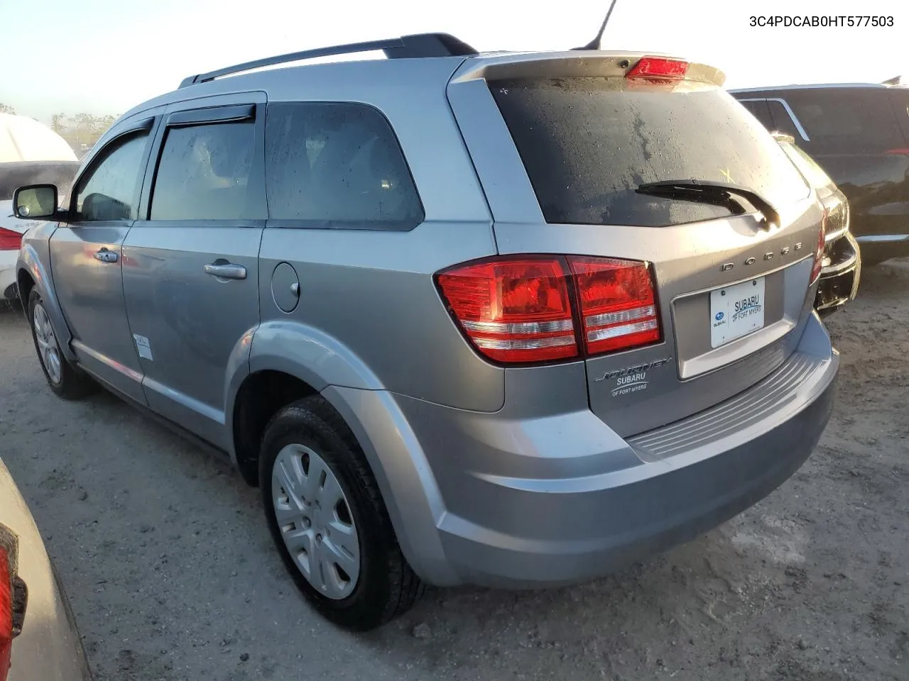 2017 Dodge Journey Se VIN: 3C4PDCAB0HT577503 Lot: 74438154